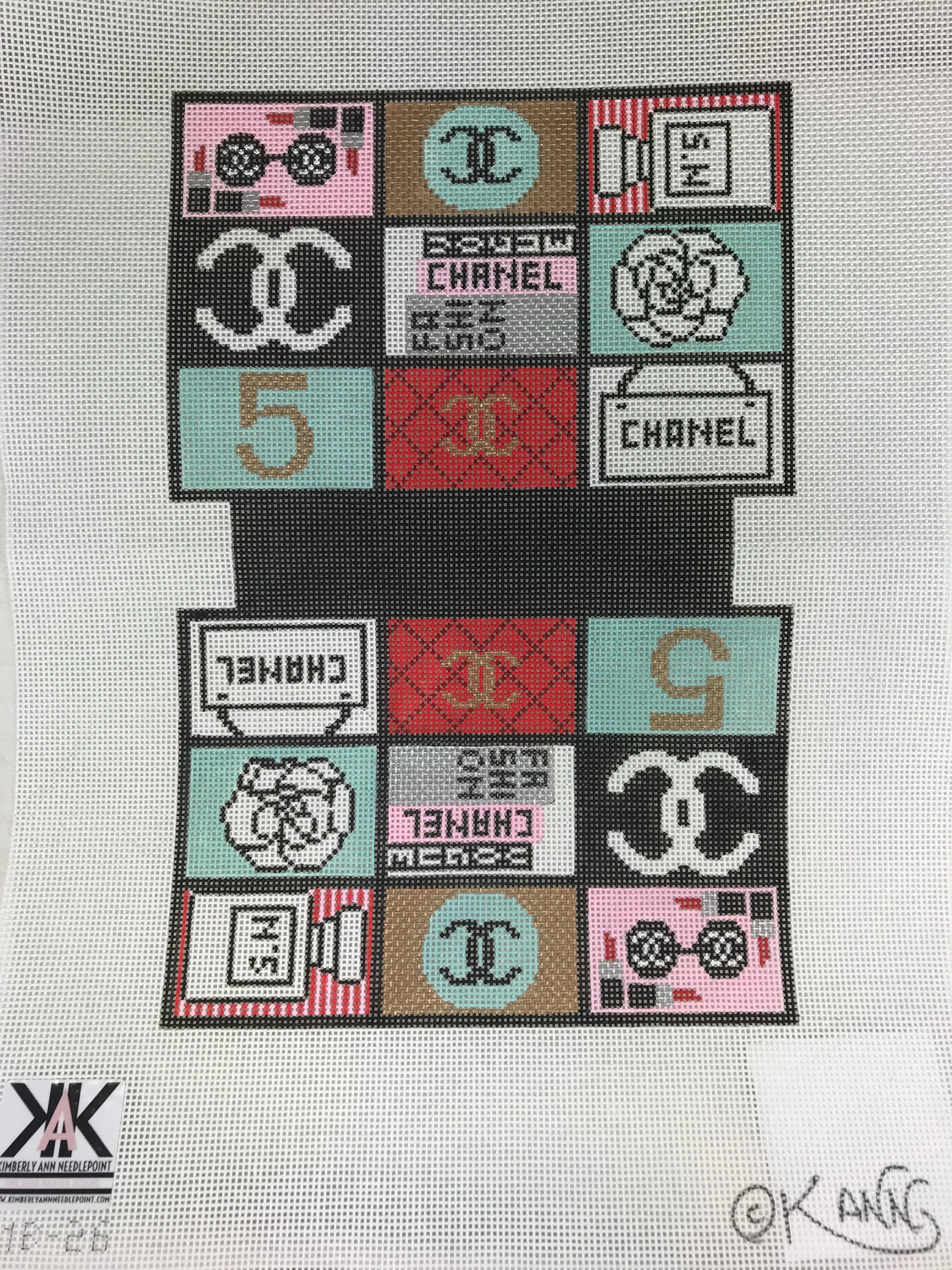 * Kimberly Ann Needlepoint MB-26 Everything Chanel (small)