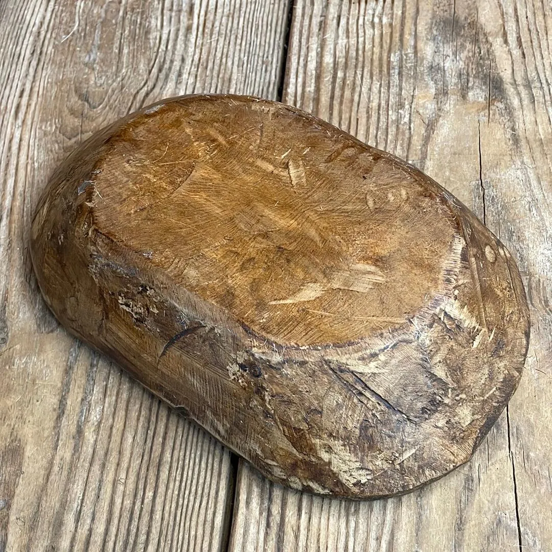 066 Small Décor Bowl - Brindle w/