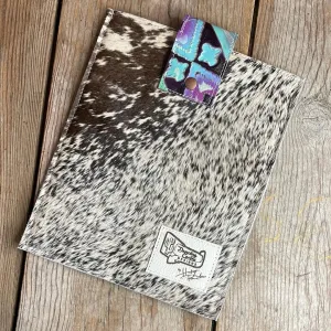 13'' Tablet Sleeve - B&W Speckle w/ 90's Party