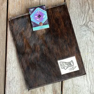 13'' Tablet Sleeve - Red Brindle w/ 90's Party