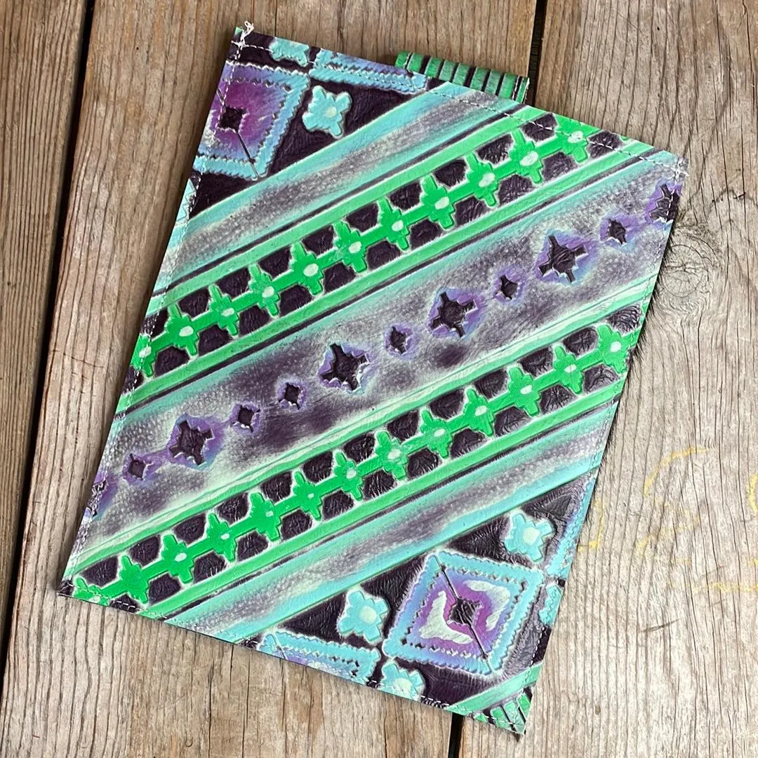 13'' Tablet Sleeve - Red Brindle w/ 90's Party