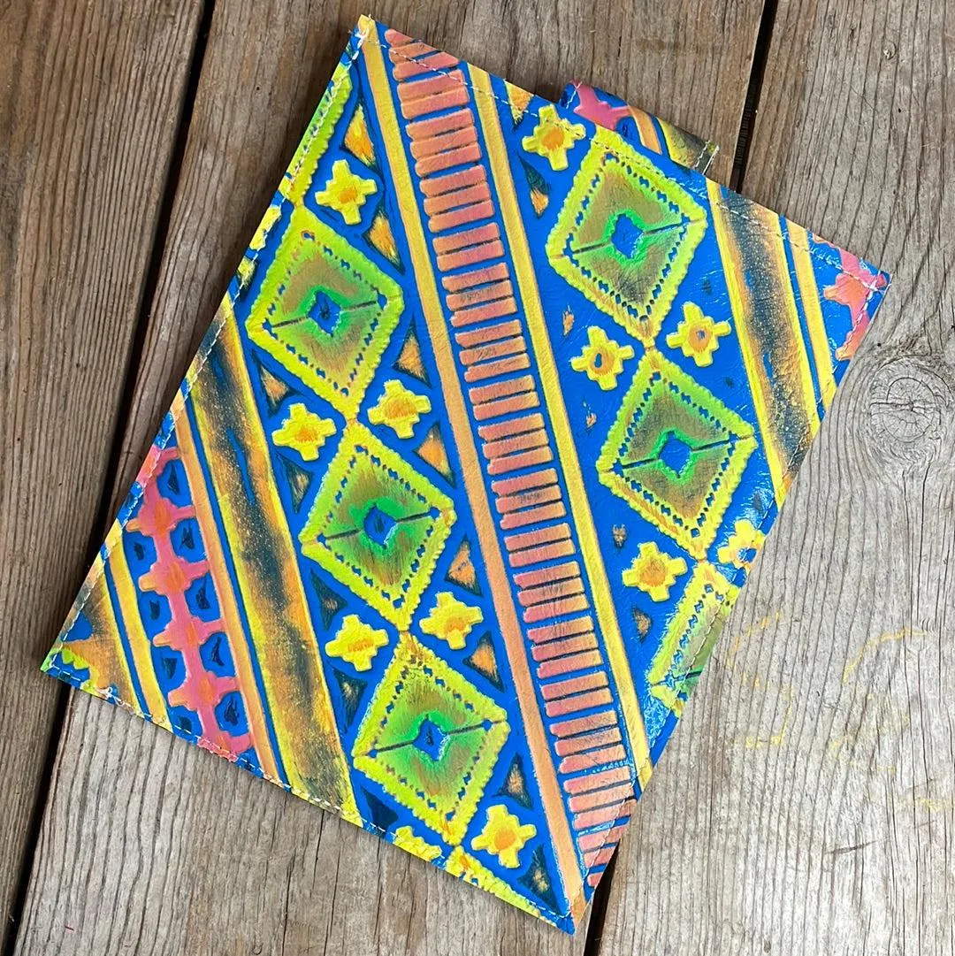 13'' Tablet Sleeve - Rosegold Acid w/ Neon Trip