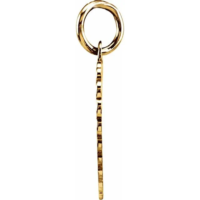 14K Yellow Gold "Daddy's Little Girl" Pendant
