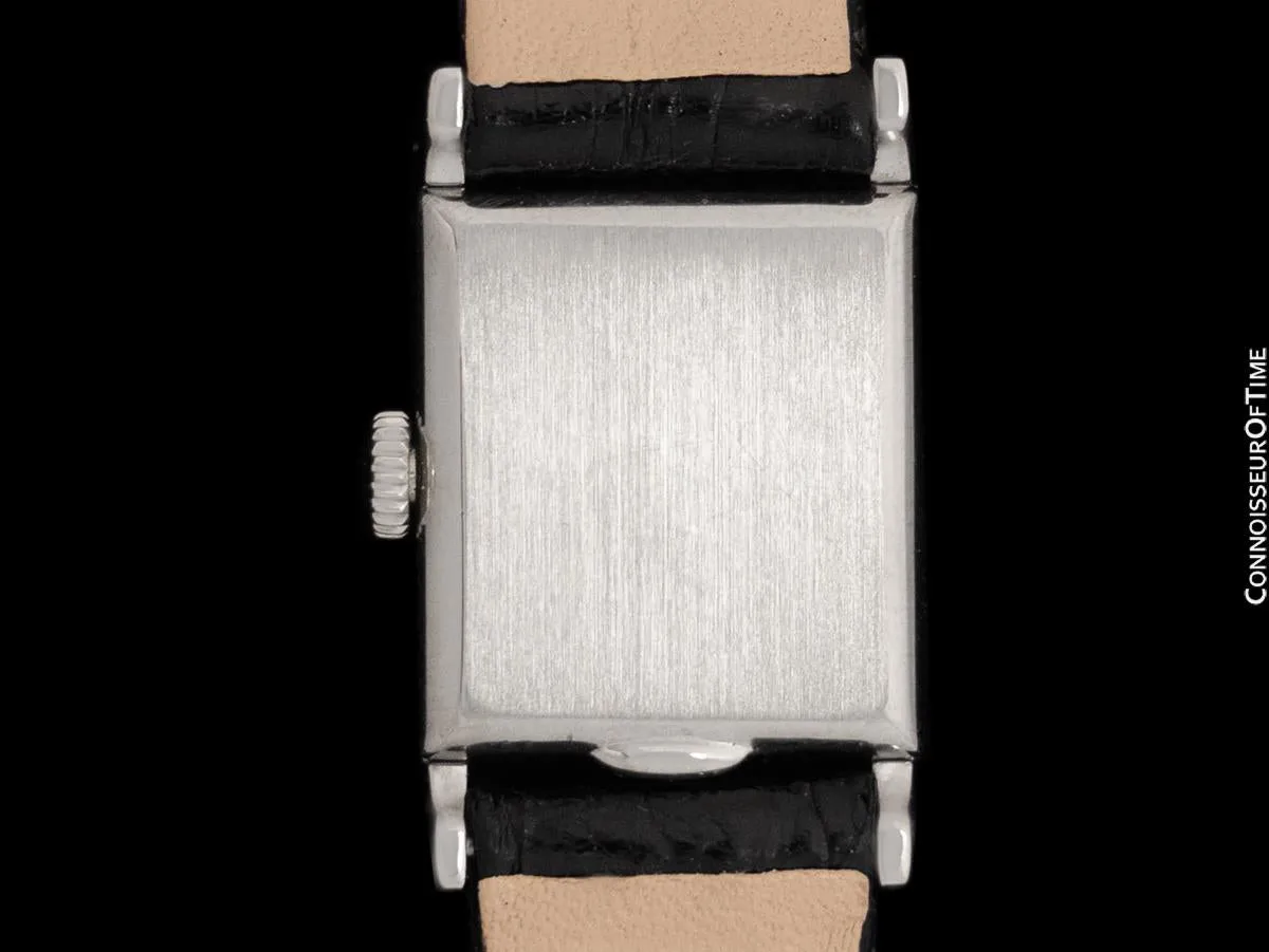 1950's Vacheron & Constantin Ladies Vintage Watch, Ref. 6597 - 18K White Gold & Diamonds