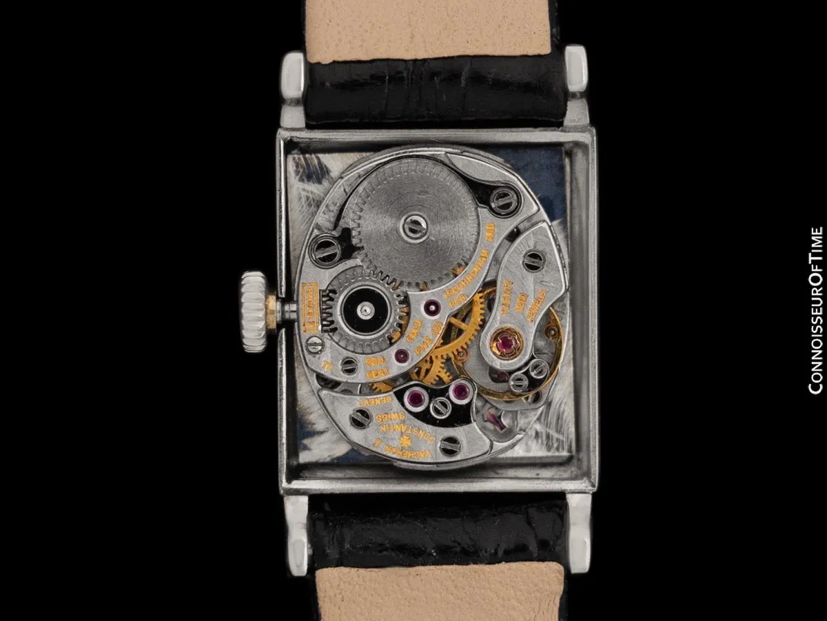 1950's Vacheron & Constantin Ladies Vintage Watch, Ref. 6597 - 18K White Gold & Diamonds