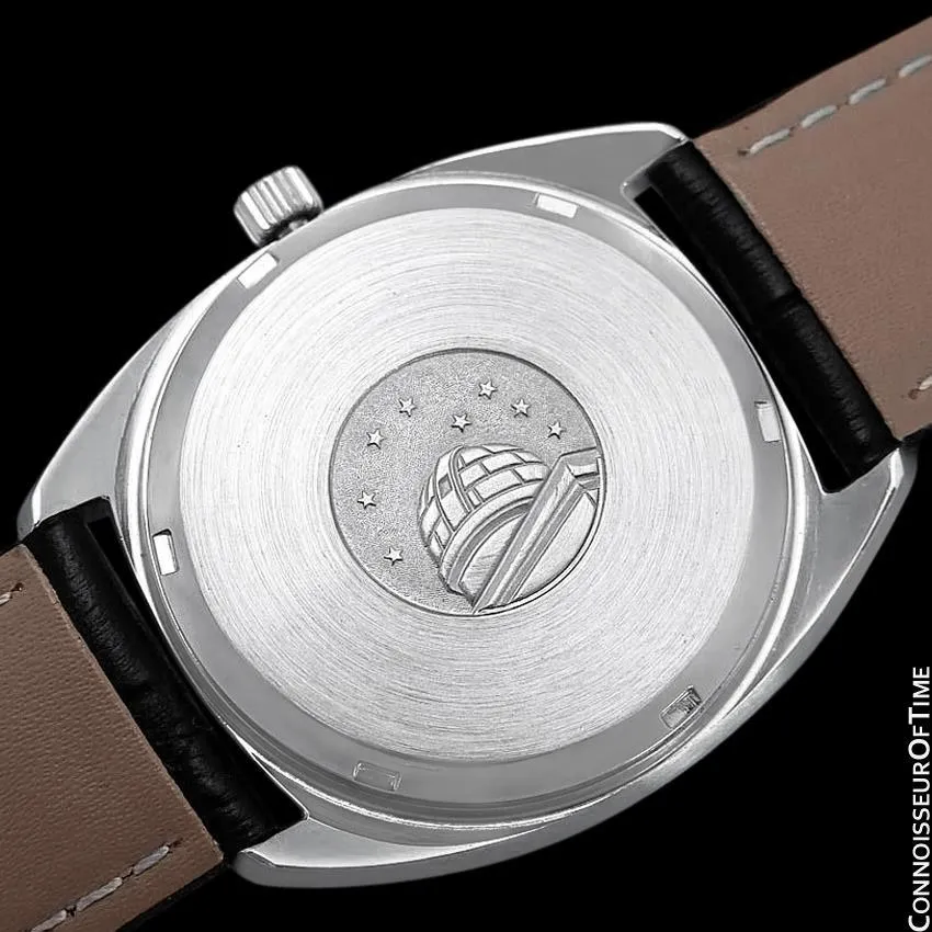 1971 Omega Constellation "C" Chronometer Vintage Mens Calendar Date Watch - Stainless Steel