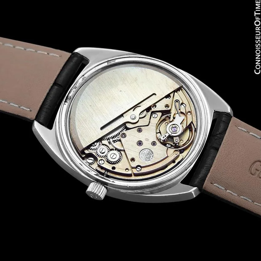 1971 Omega Constellation "C" Chronometer Vintage Mens Calendar Date Watch - Stainless Steel