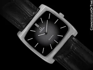 1973 Omega Geneve Vintage Mens Full Size Handwound TV Watch - Stainless Steel