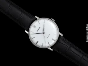 1973 Rolex Precision Vintage Mens Ref. 3411 Dress Watch - Stainless Steel