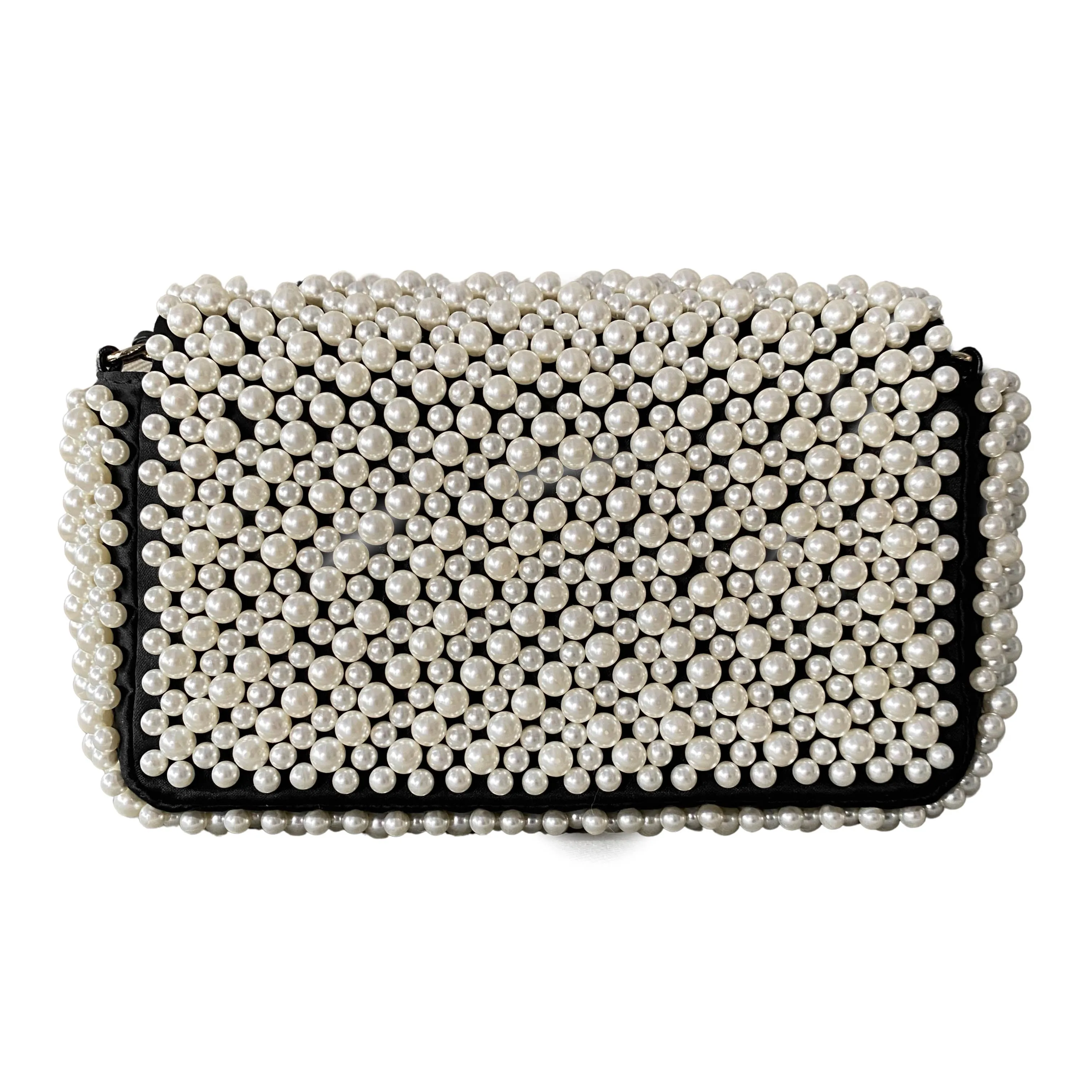 19S Mini Pearl Flap Bag