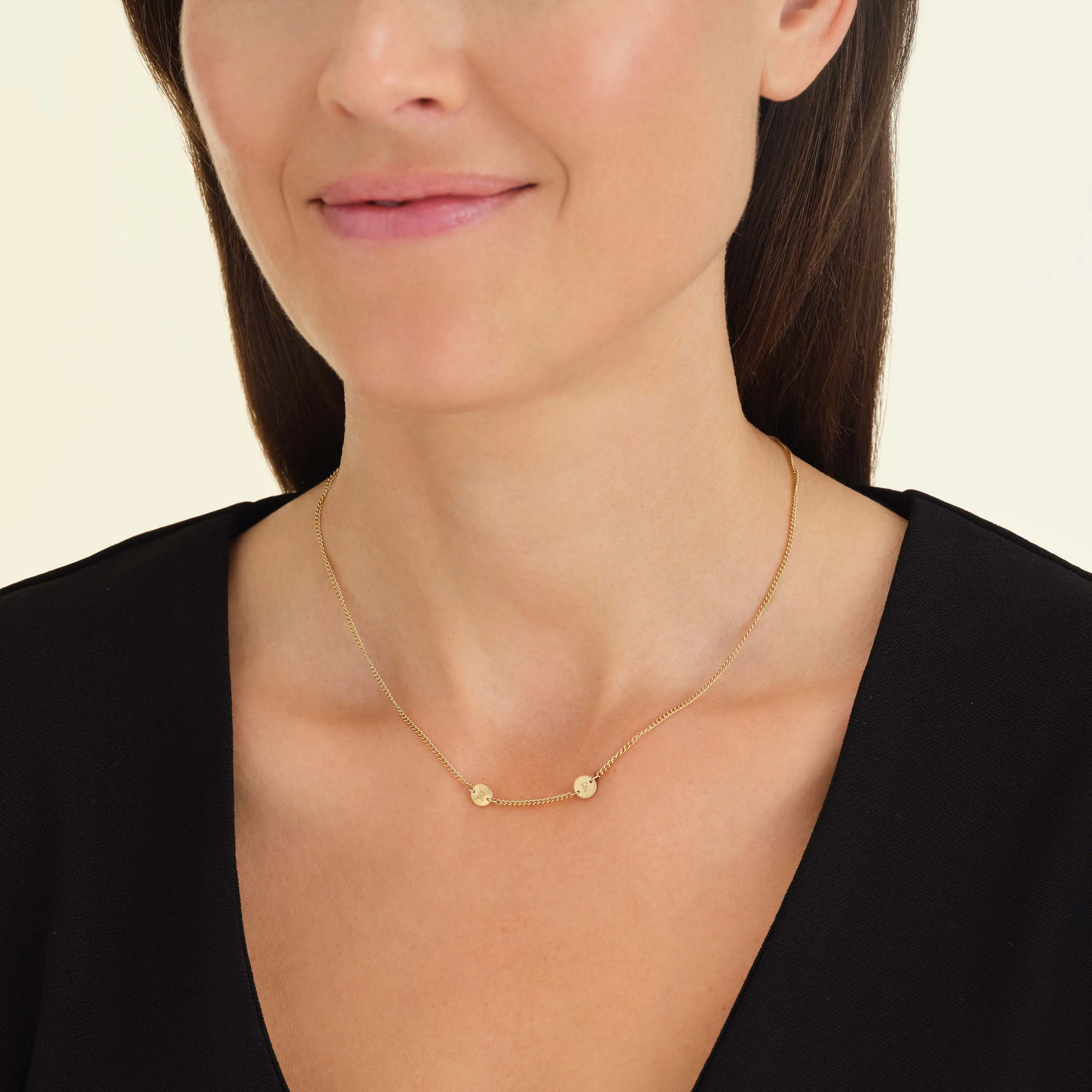 2 Coin Necklace