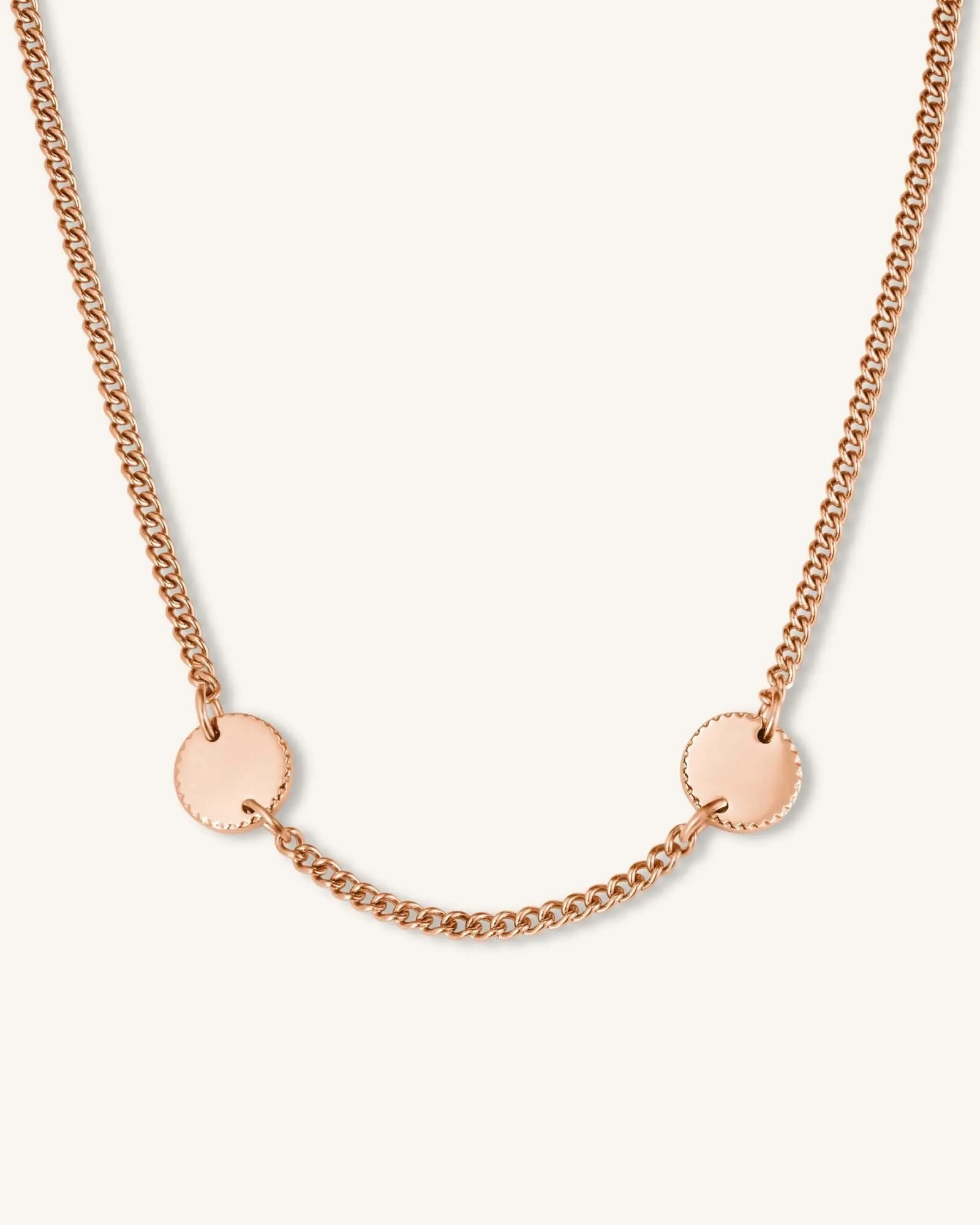 2 Coin Necklace