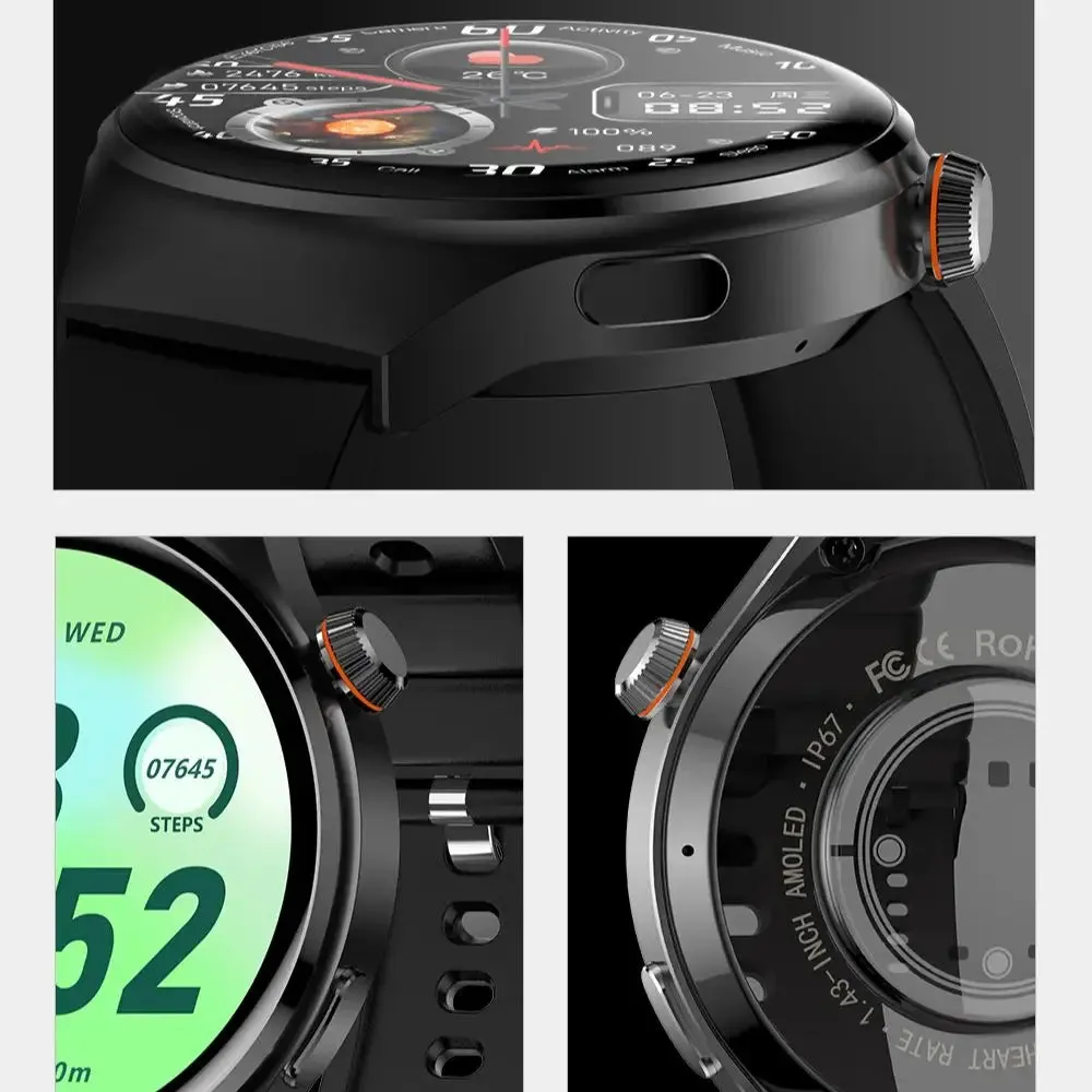 2024 New Smart Communication Watch AMOLED 1.43-inch 466 * 466 high-definition full touch large screen Bluetooth call sports and