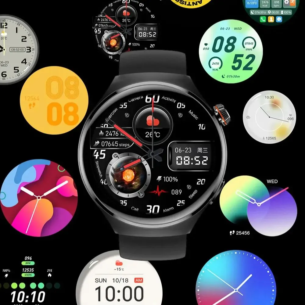 2024 New Smart Communication Watch AMOLED 1.43-inch 466 * 466 high-definition full touch large screen Bluetooth call sports and