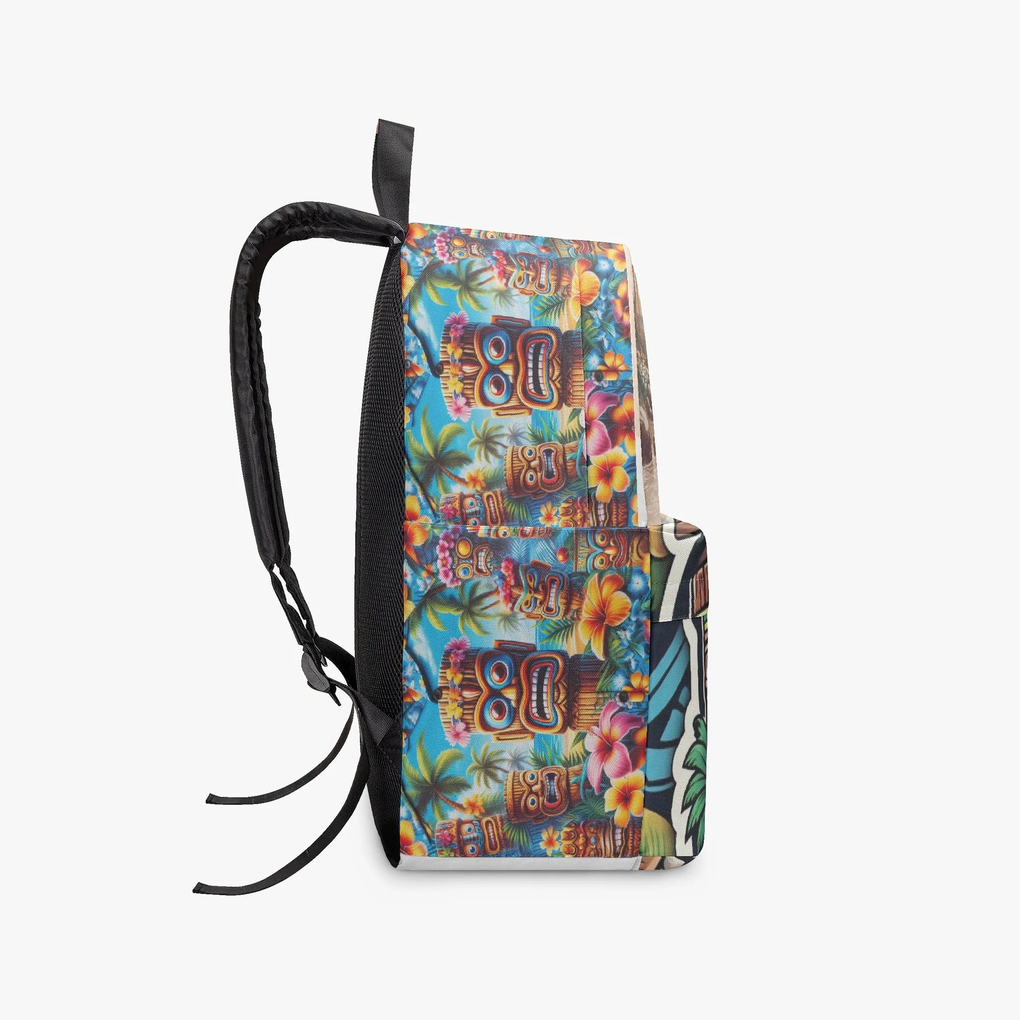 204. All-over-print Canvas Backpack