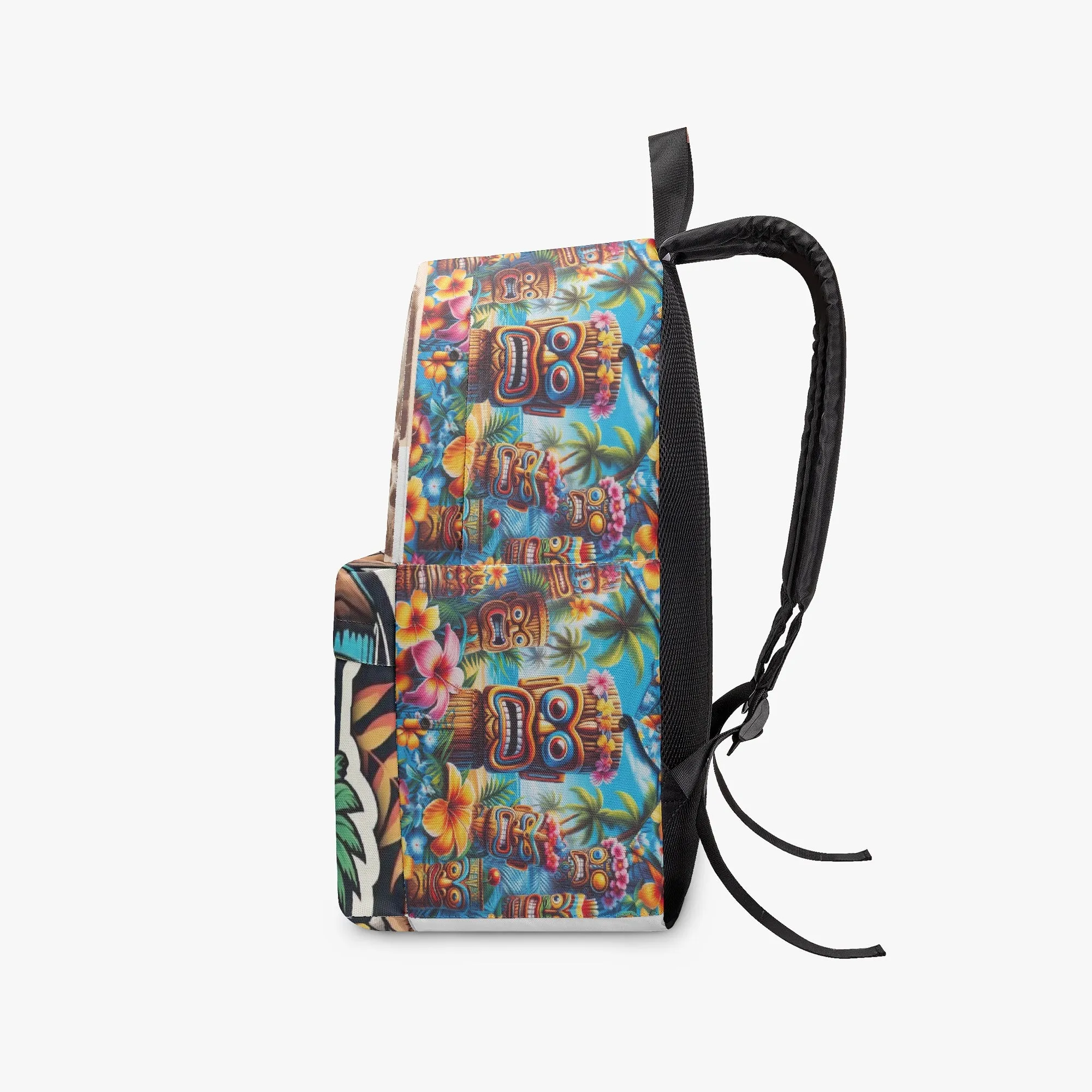 204. All-over-print Canvas Backpack
