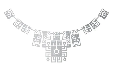 24 Karat Gold Jewelry Tattoo "Square City" (Gold Candy)