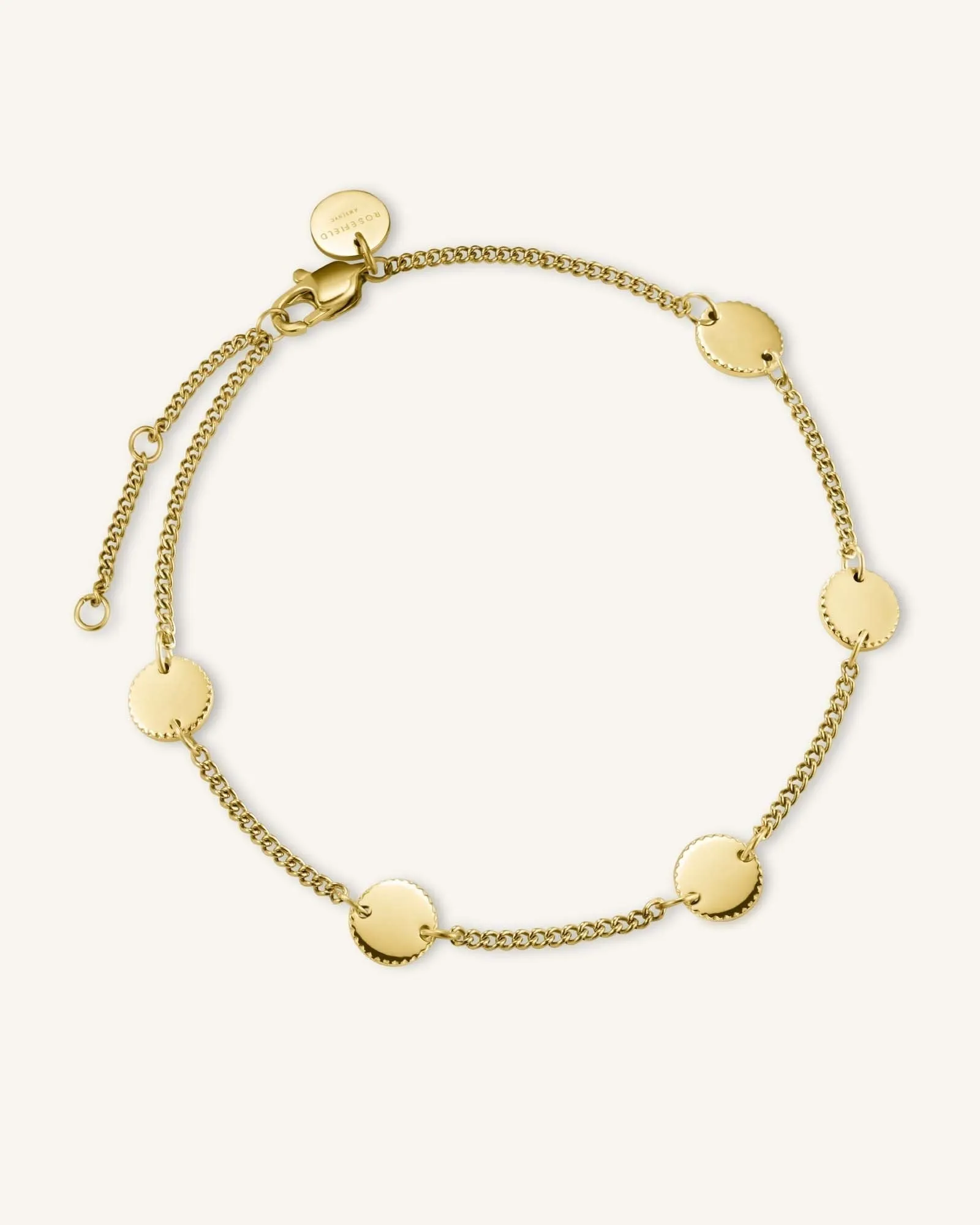 5 Coin Bracelet