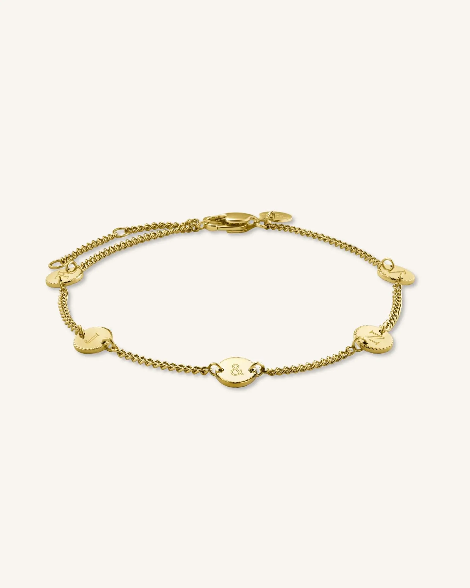 5 Coin Bracelet