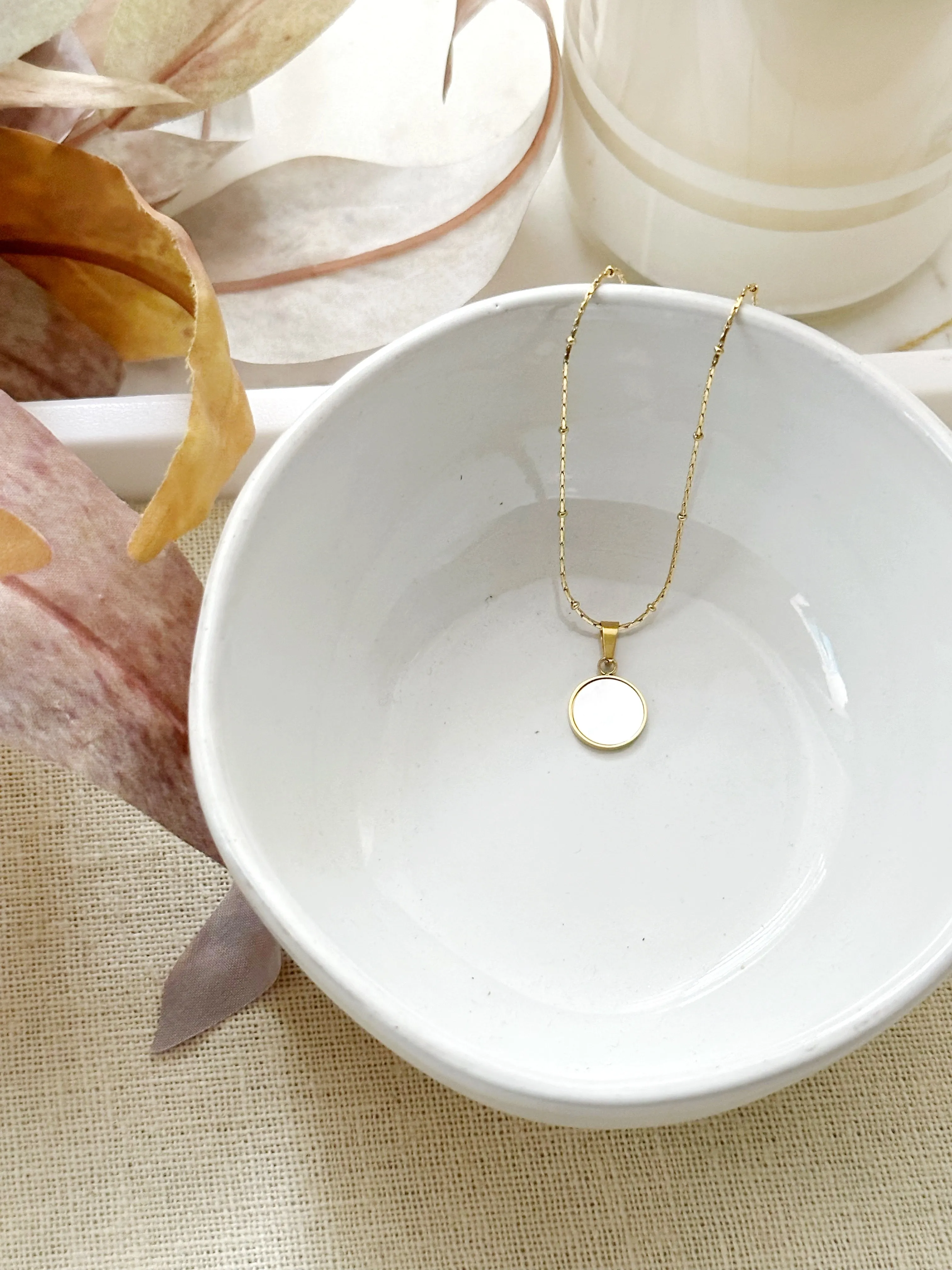 8353JN -  Amber Gold Filled Necklace