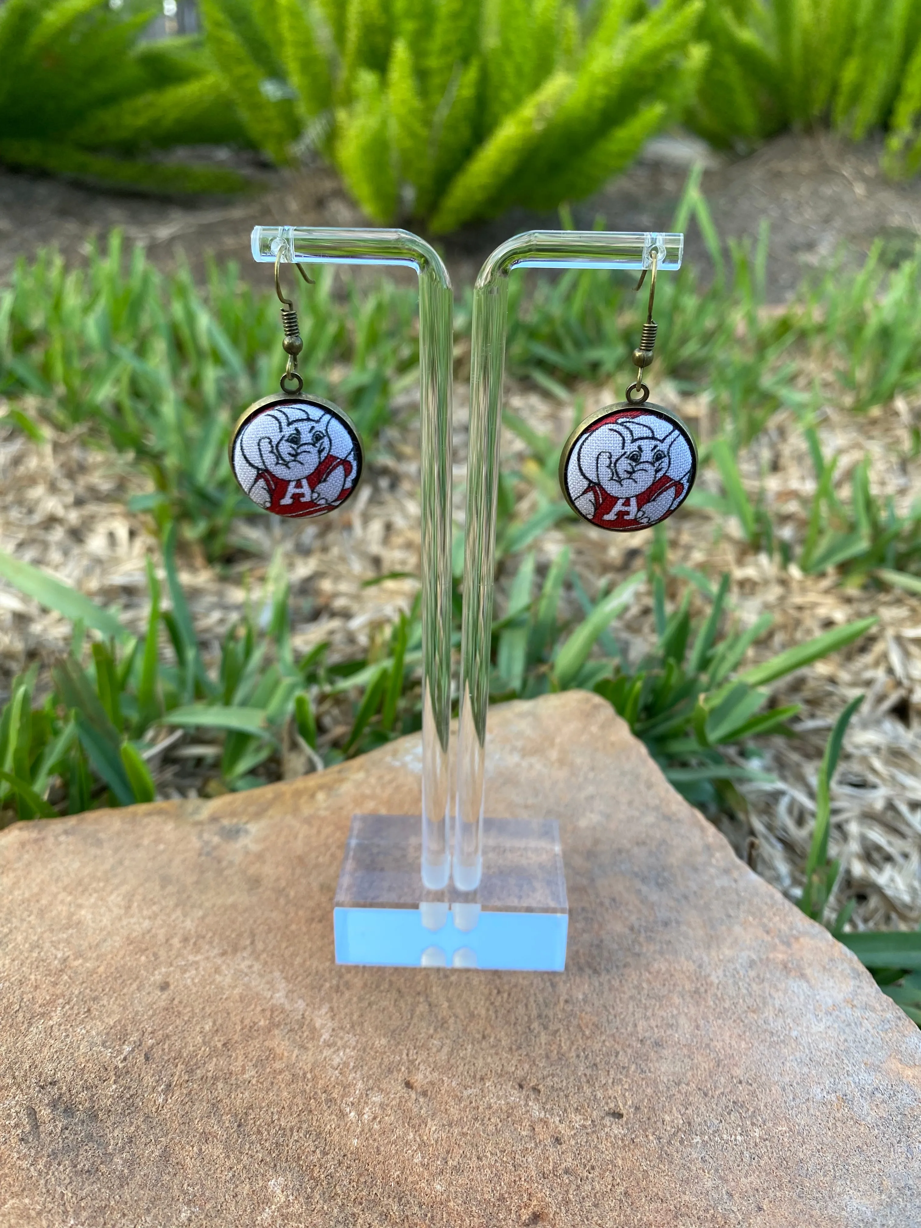 Alabama State University Bama Dangle Earrings Gift