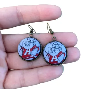 Alabama State University Bama Dangle Earrings Gift