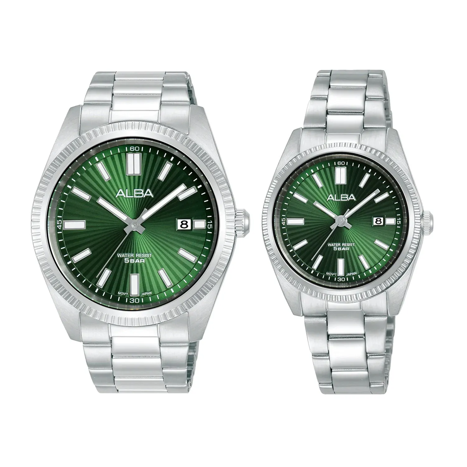 Alba Couple Set Watches - AS9S67X1 & AH7CK9X1