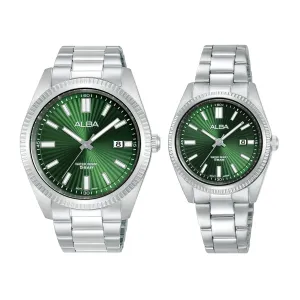 Alba Couple Set Watches - AS9S67X1 & AH7CK9X1