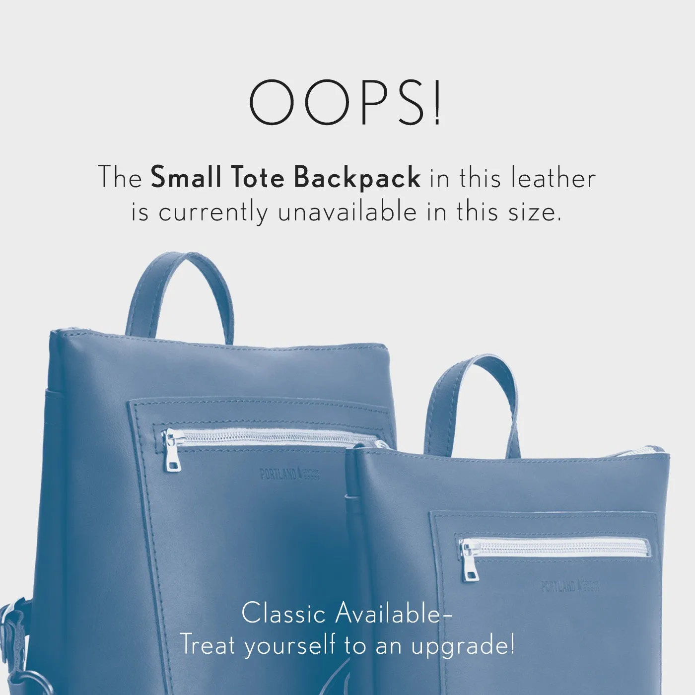 'Almost Perfect' Tote Backpack