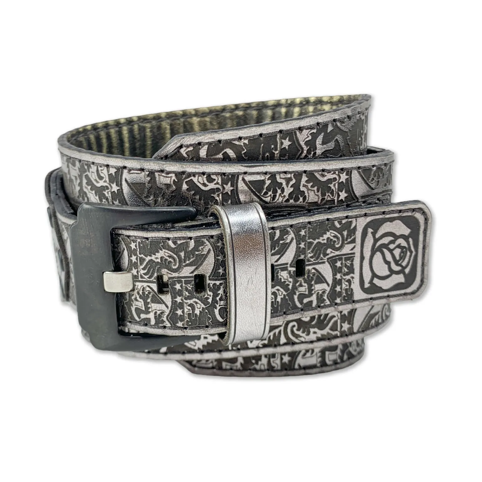 AMERICAN MONARCHY IX-MENS HAND MADE-FULL GRAIN LEATHER-WATCH