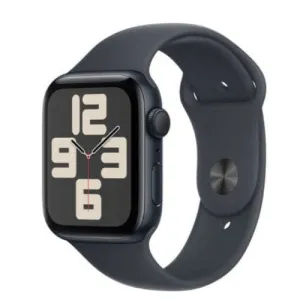 Apple Watch SE GPS 44mm Midnight Aluminium Case with Midnight Sport Band - S/M