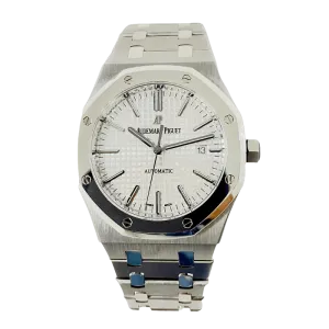 Audemars Piguet Royal Oak Selfwinding QE II Cup 2017 15403IP.OO.1220IP.01 Silver Dial May 2017