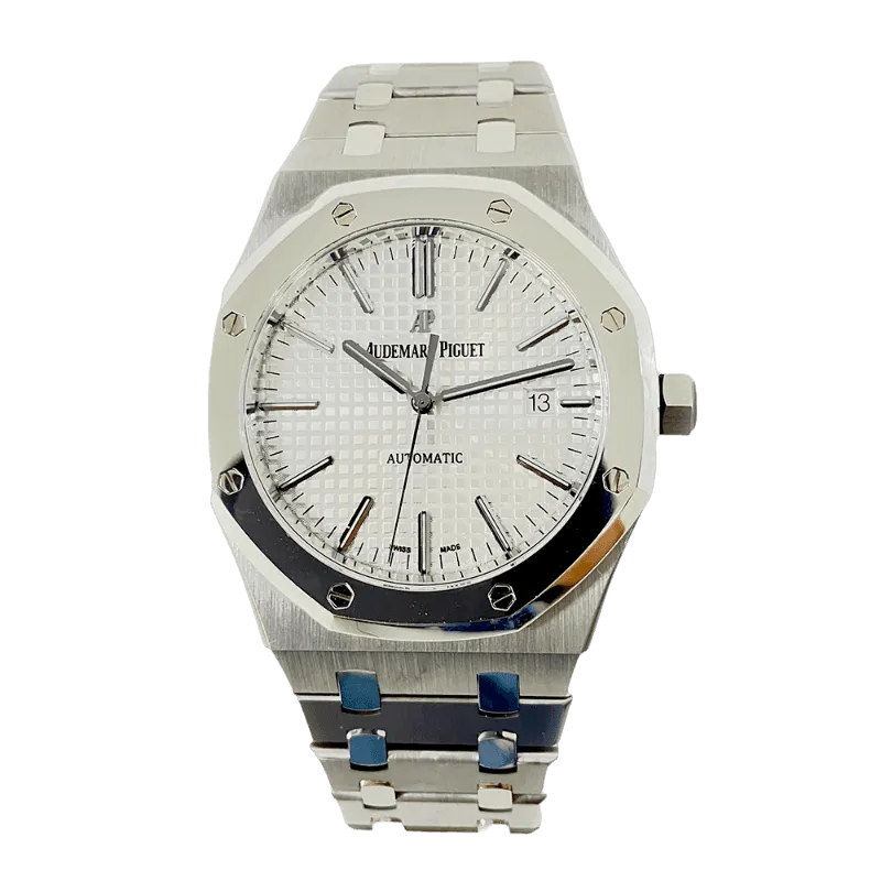 Audemars Piguet Royal Oak Selfwinding QE II Cup 2017 15403IP.OO.1220IP.01 Silver Dial May 2017