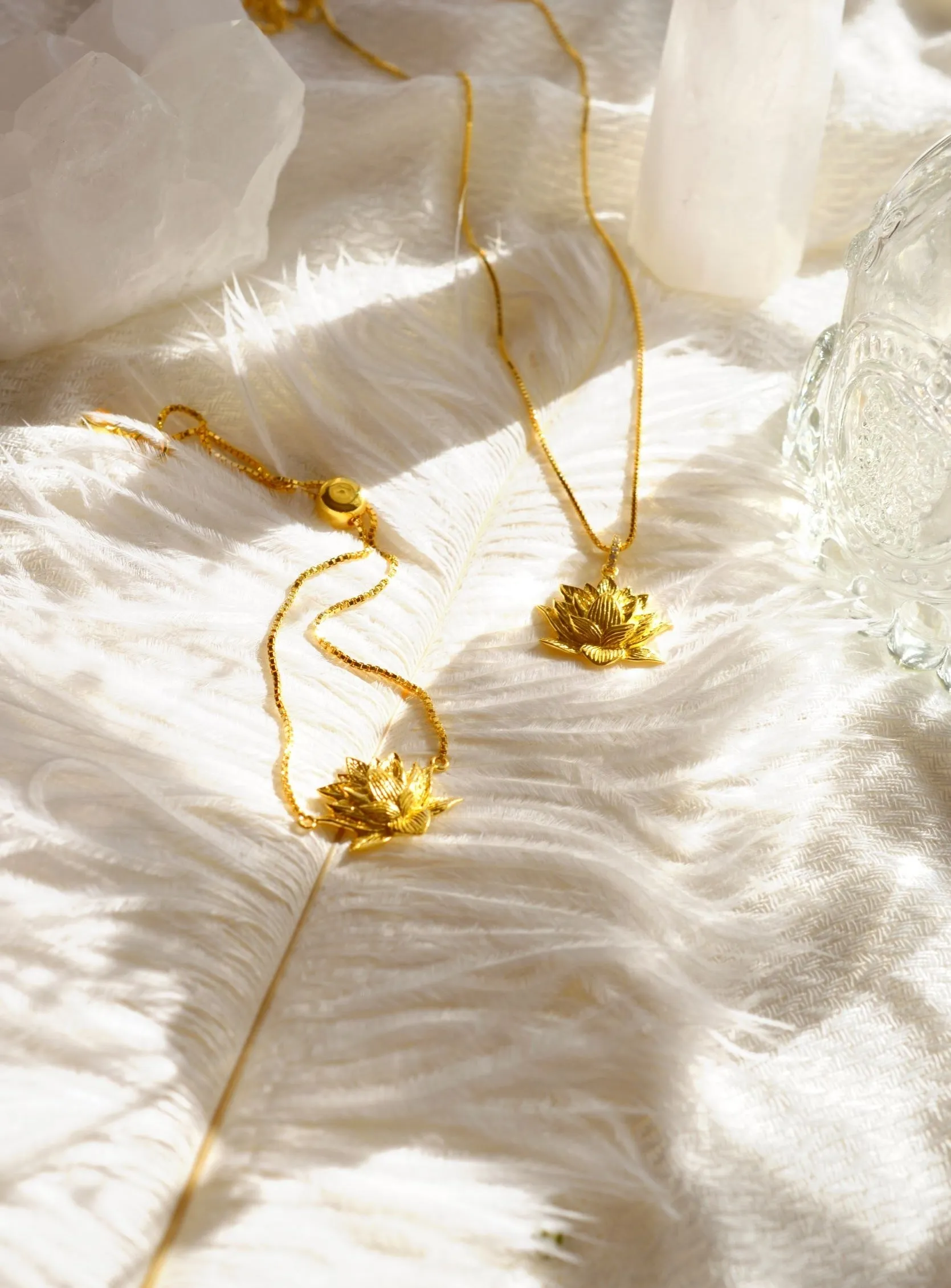 Awakened Lotus Jewelry Set