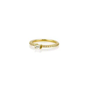 BAGUETTE DIAMOND RING BAND