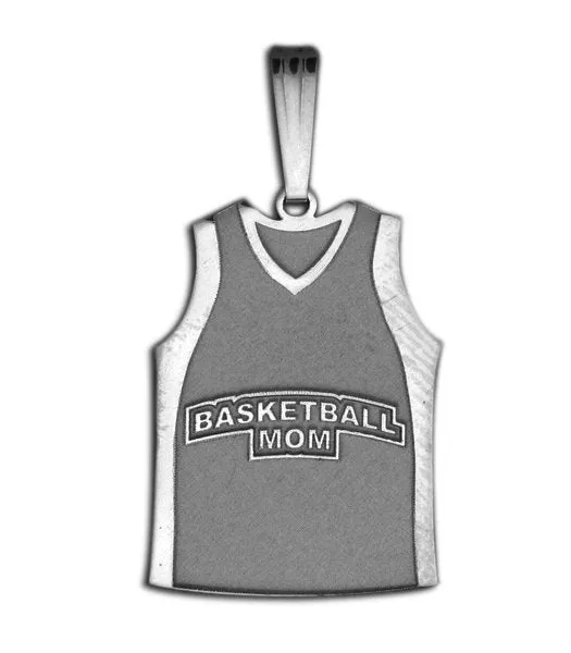 Basketball Mom Pendant Jewelry