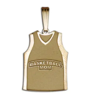 Basketball Mom Pendant Jewelry