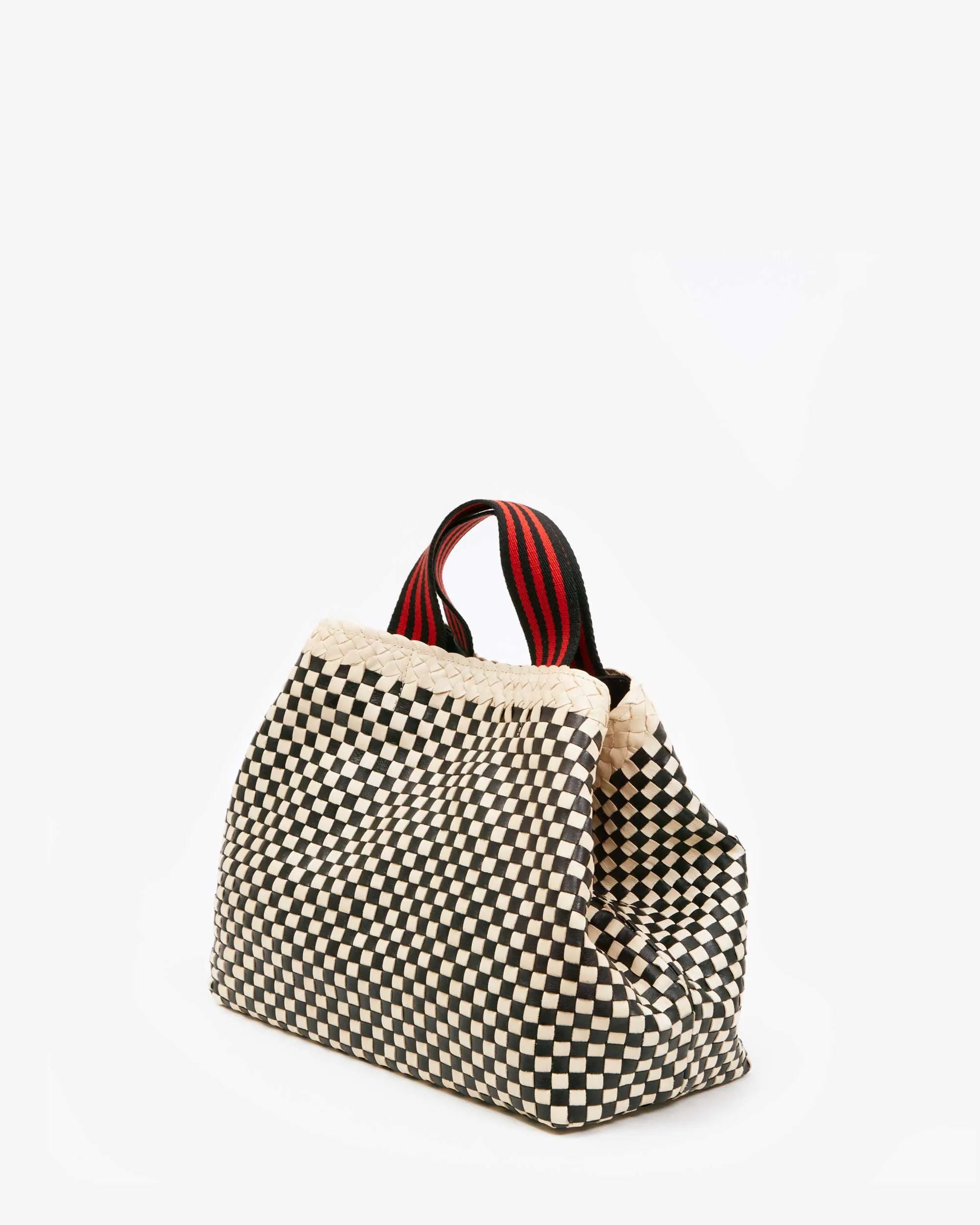 Bateau Tote - Border Woven Checker