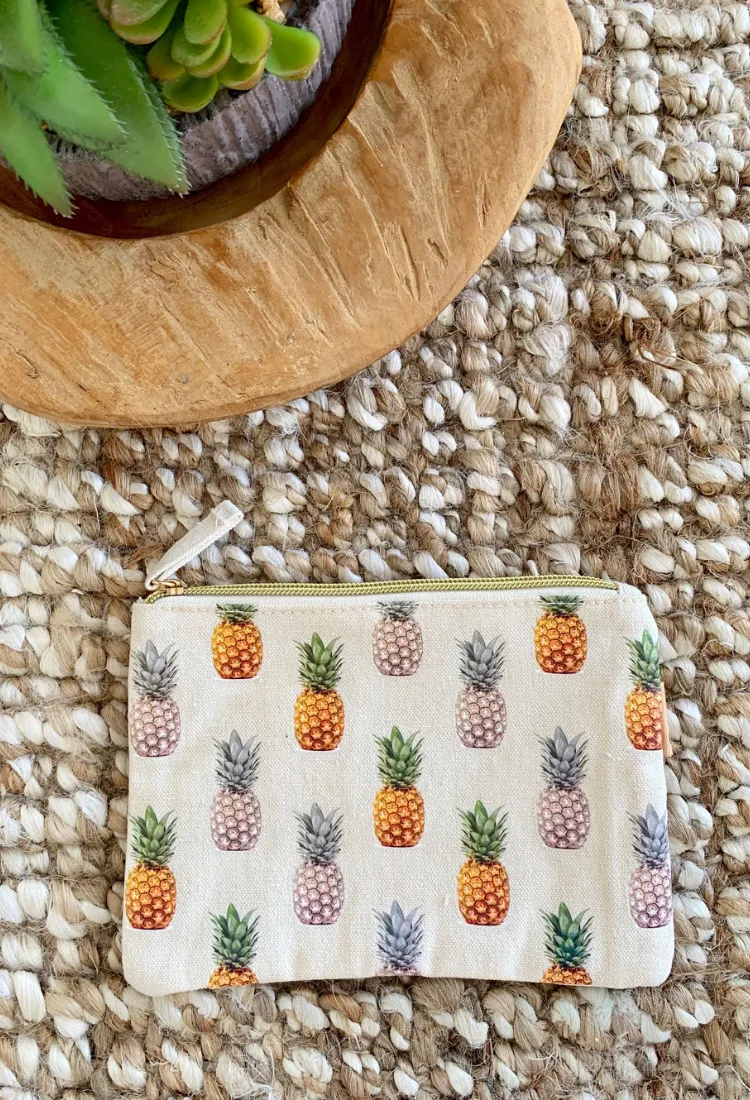 Beach Pineapple Canvas Bags