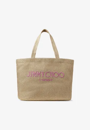 Beach Tote Bag in Raffia