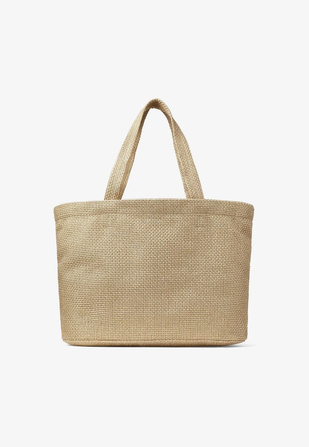 Beach Tote Bag in Raffia