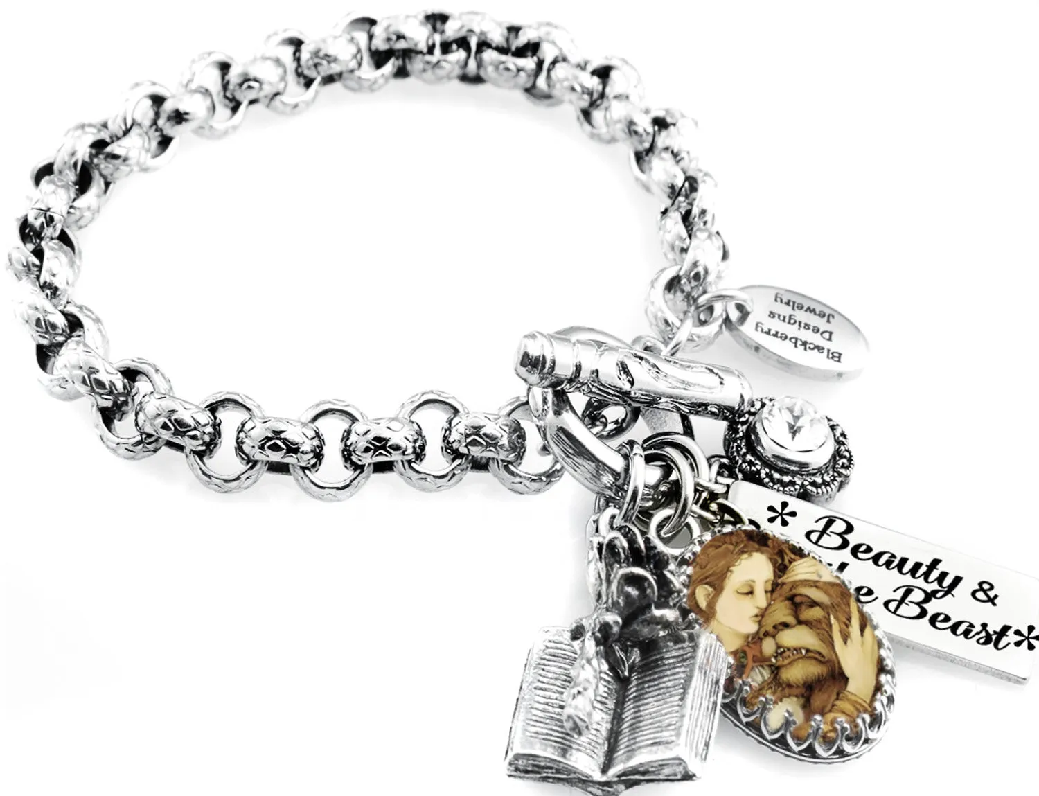 Beauty and the Beast Charm Bracelet