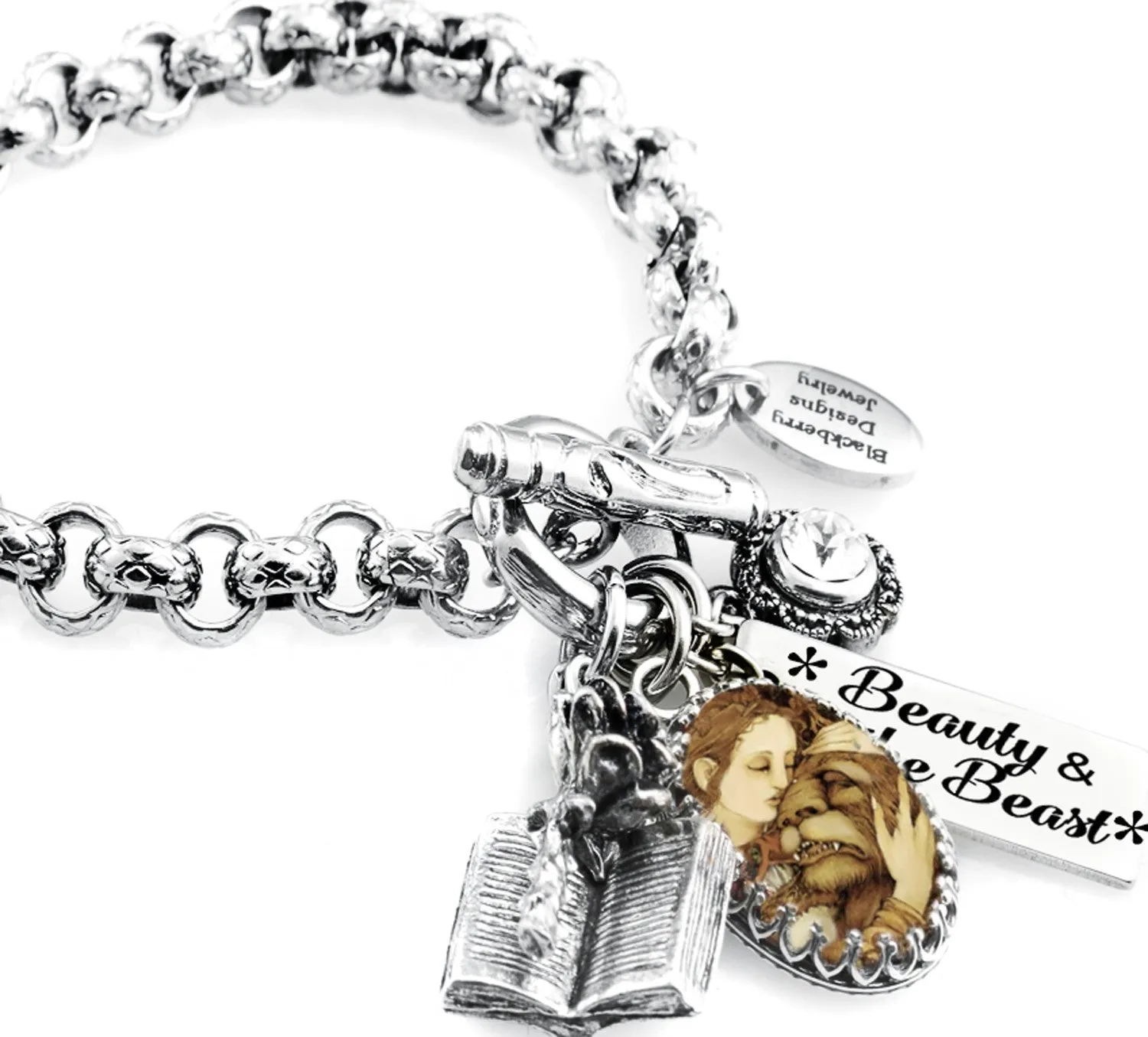 Beauty and the Beast Charm Bracelet