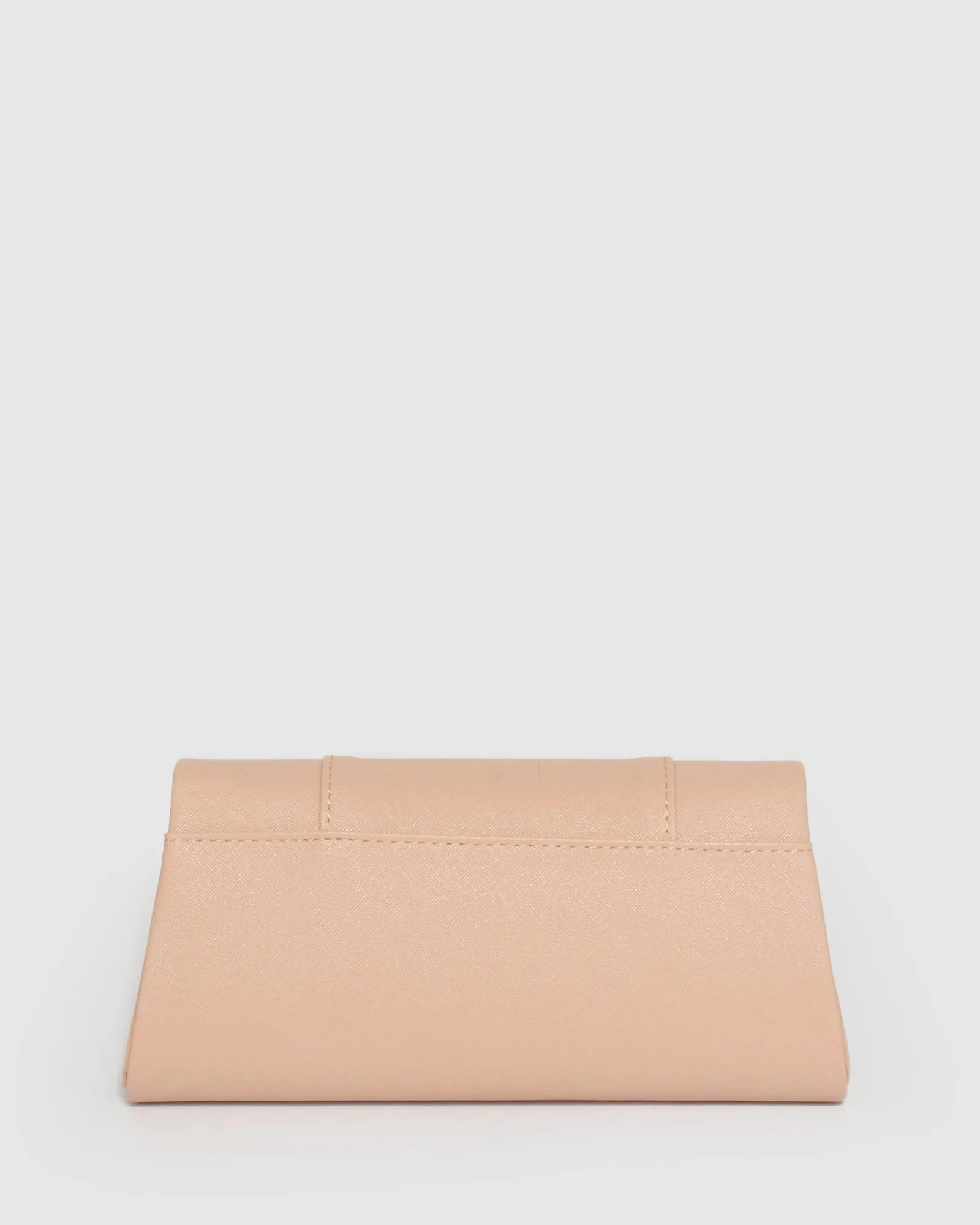 Beige Paula Arrow Clutch Bag
