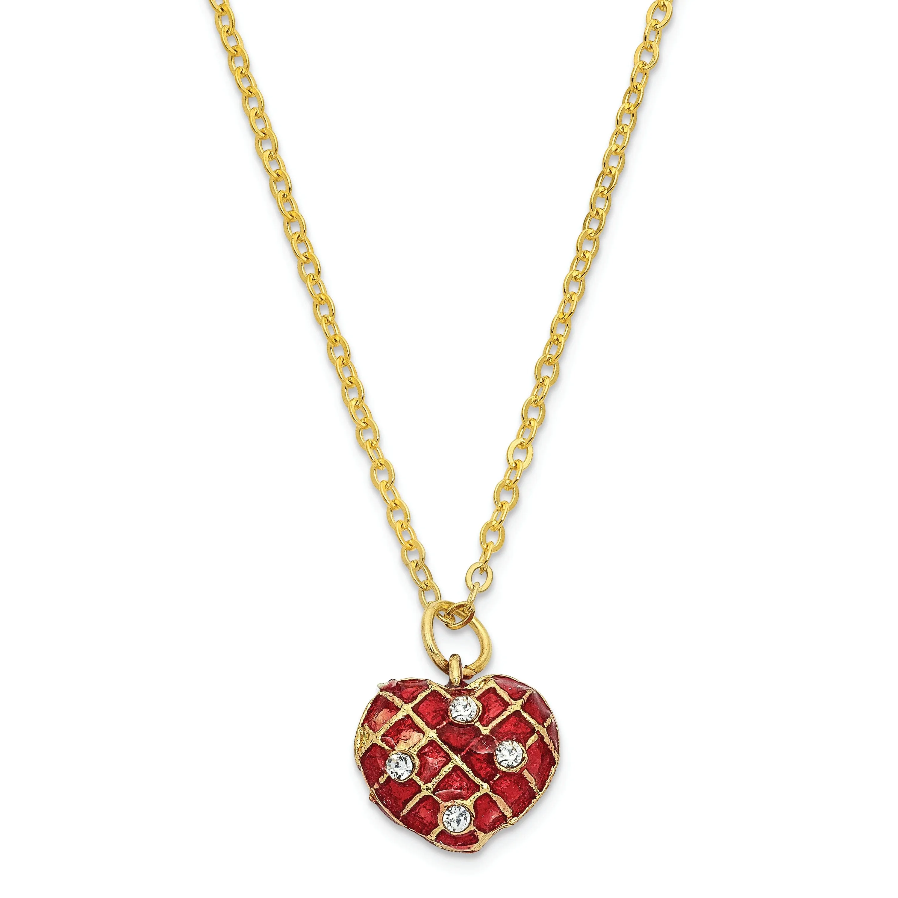 Bejeweled Multi Color Finish PEEK-A-BOO Decorative Heart Trinket Box