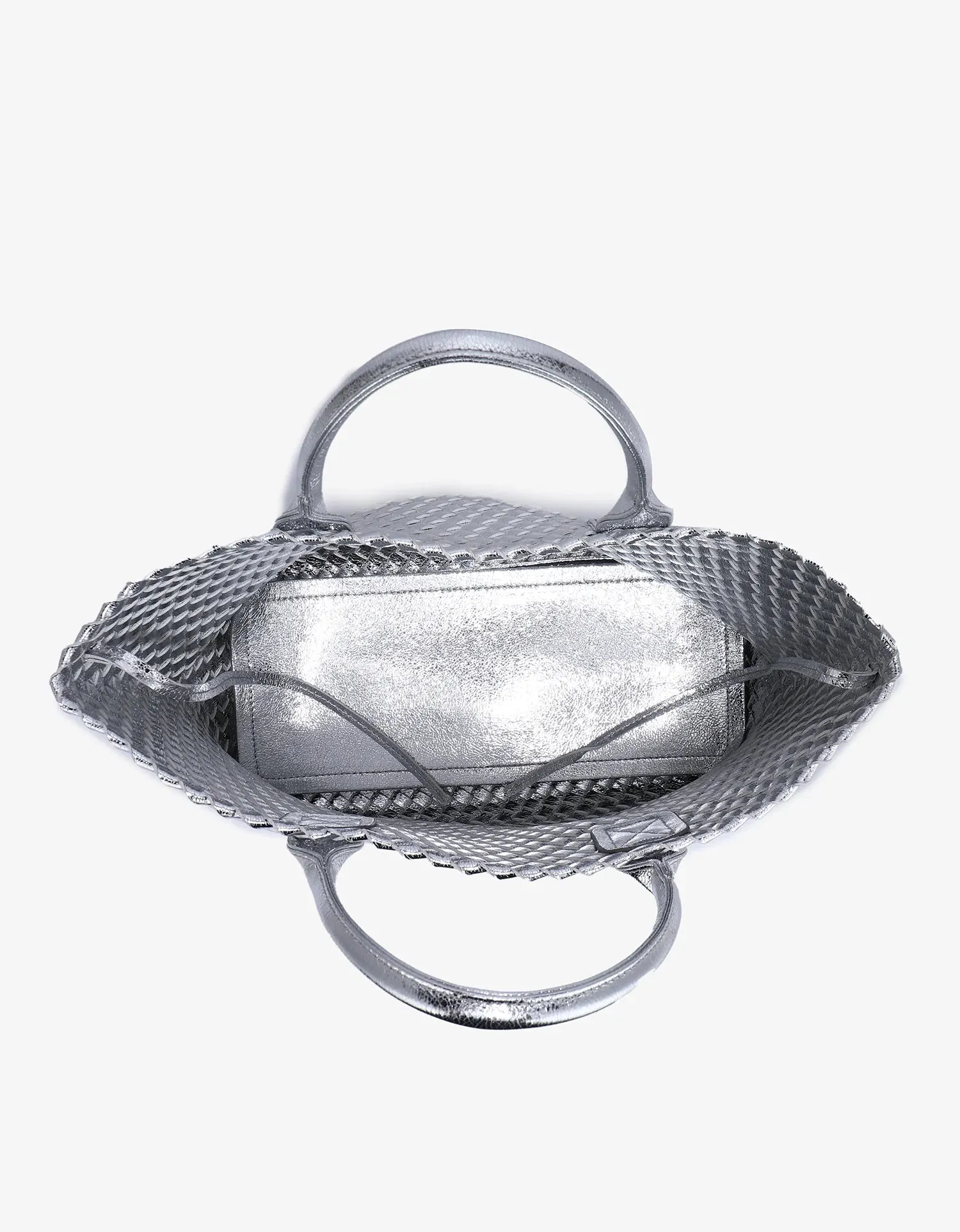 Bello Metallic Tote Bag