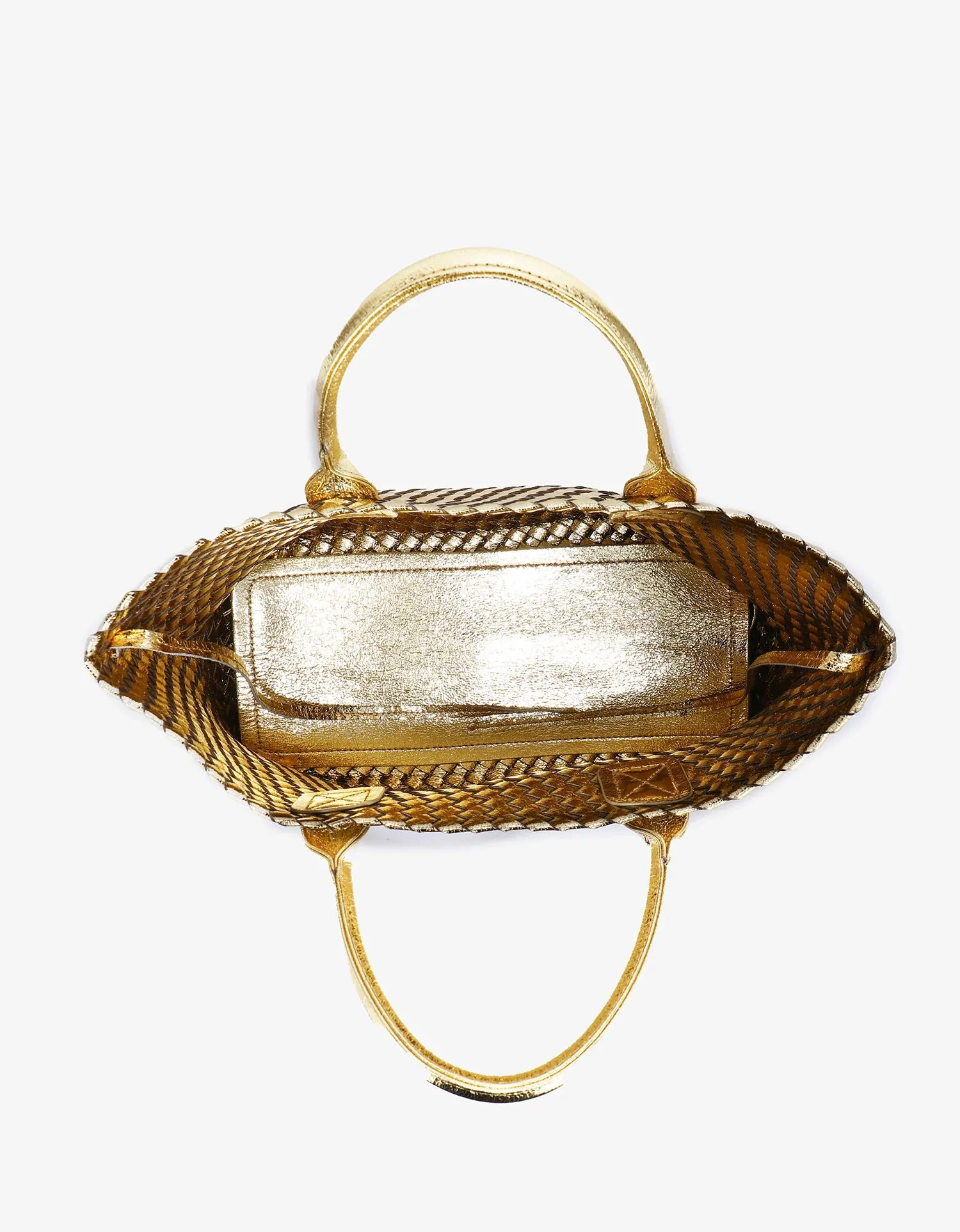 Bello Metallic Tote Bag