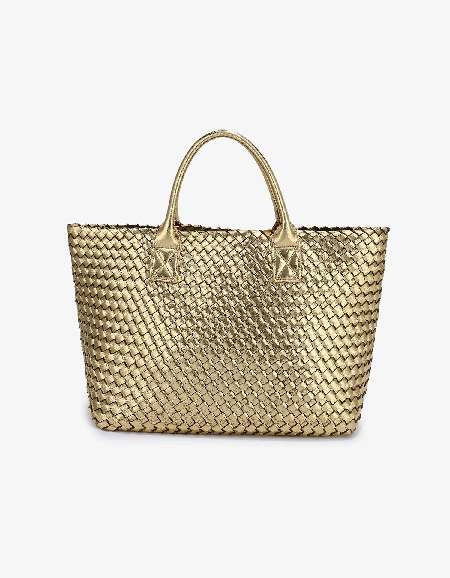 Bello Metallic Tote Bag