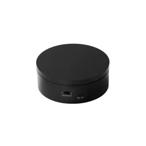Black Rotating Display Stand