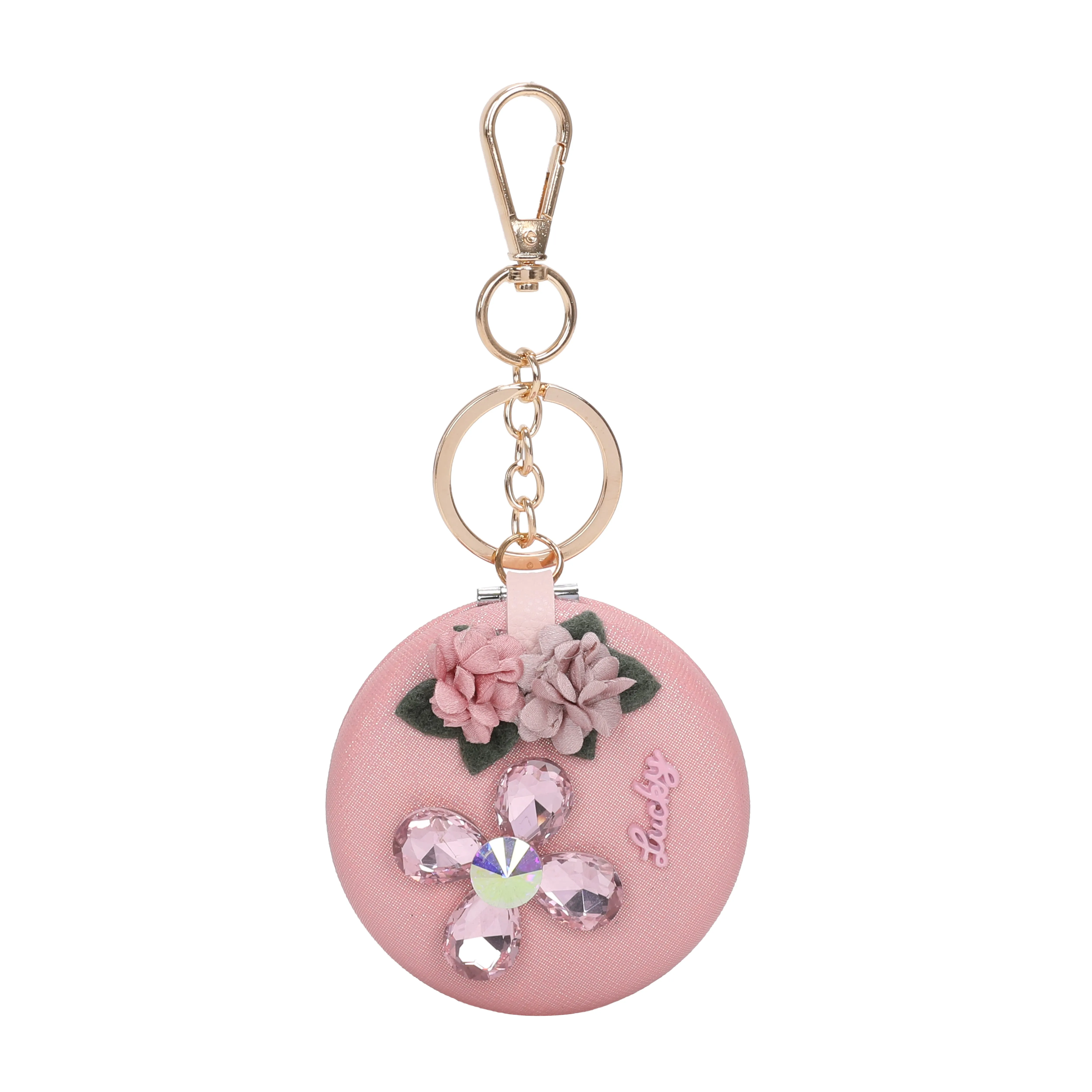 Brangio Lucky Flower Keychain Case – Graceful Charm(6pcs mix colors)